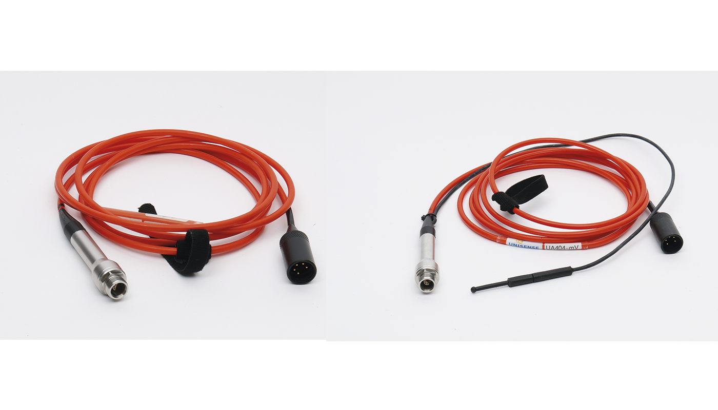 In Situ UniAmp for amperometric sensors (left) and potentiometric electrodes (right)