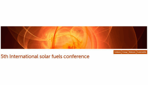 5th International Solar Fuels conference logo