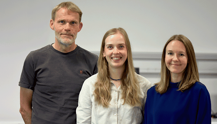 The three PhDs and sales people at Unisense